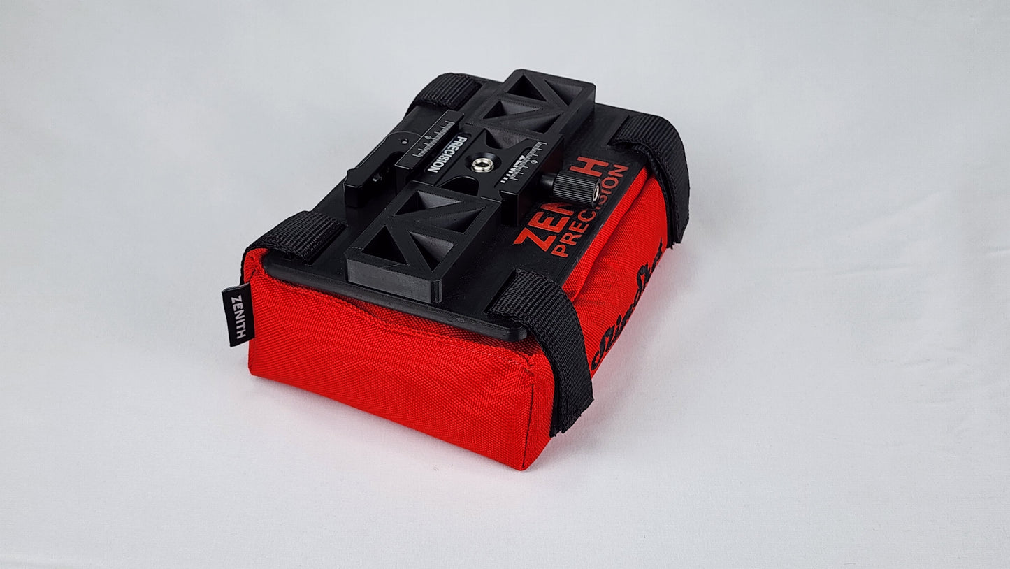 arca rail bag red slimshot zenith precision